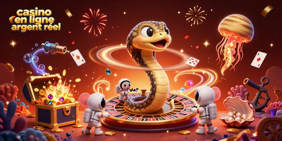 Découvrez les plateformes de casino en ligne argent réel, avec des astronautes jouant sur des anneaux de Saturne.