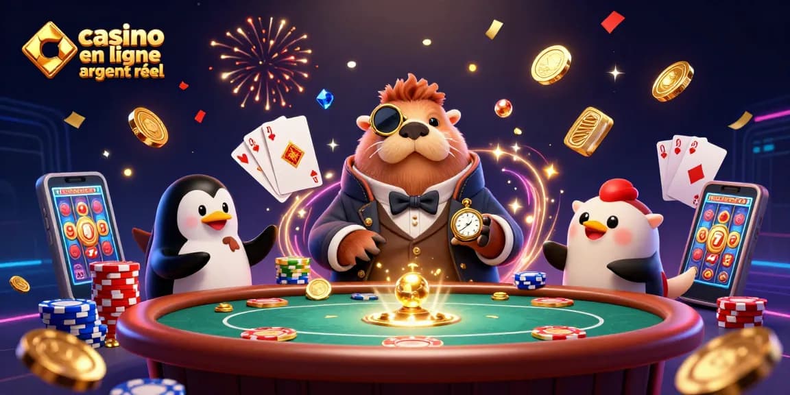 Gagnez aux jeux de cartes avec le walrus à un poker sous-marin dans un casino en ligne argent réel.