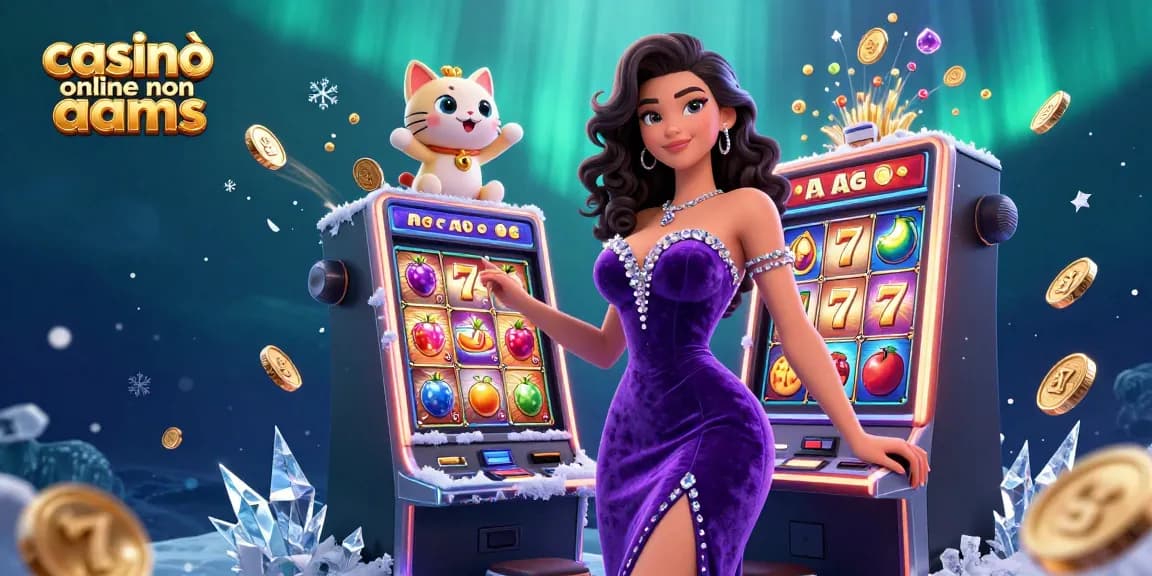Gioca a giochi emozionanti nei casinò online non aams con slot machine vivaci e dinamici elementi vincenti.