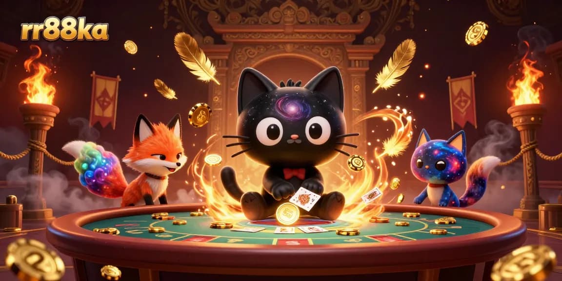 Engage in thrilling gaming at rr88ka with a cosmic casino experience featuring unique characters.