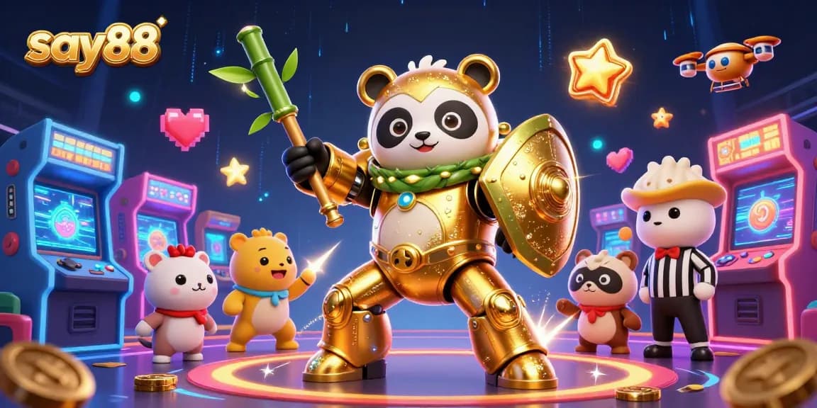 Play exciting games at say88's online casino with vibrant 3D visuals and thrilling elements.