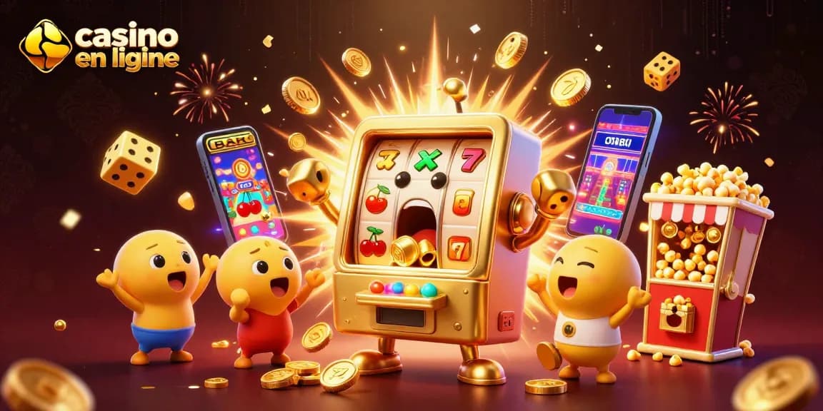 Gagnez avec un casino en ligne en découvrant des machines à sous et des jackpots pétillants.