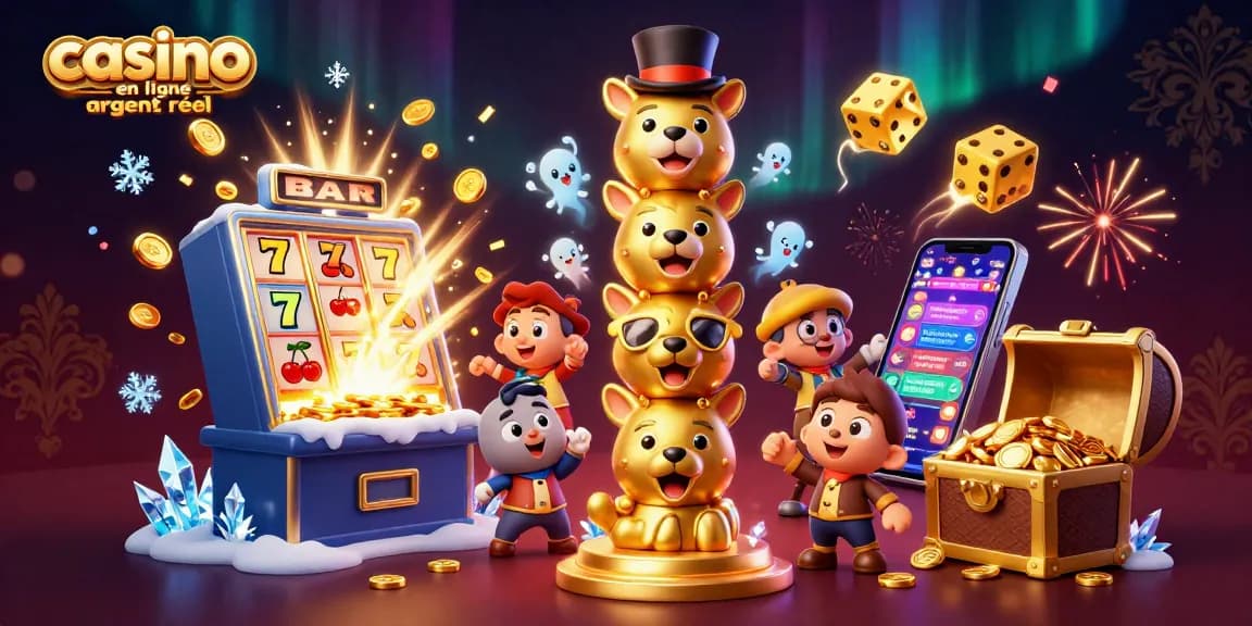 Gagnez avec casino en ligne argent réel en découvrant des machines à sous et jackpots.