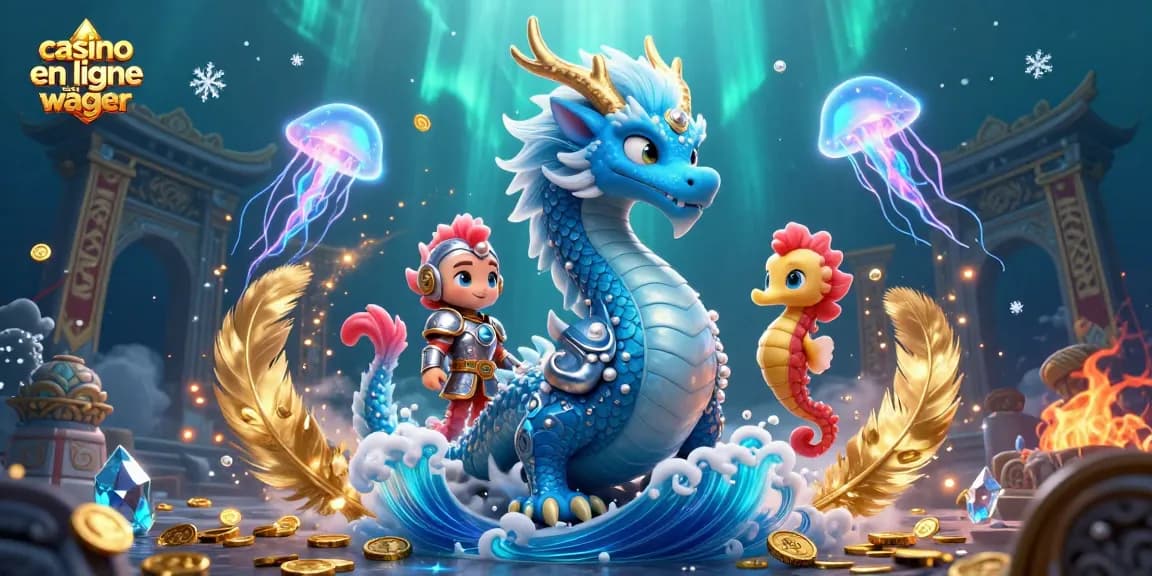 Vivez des expériences captivantes avec casino en ligne sans wager dans une scène sous-marine magique.