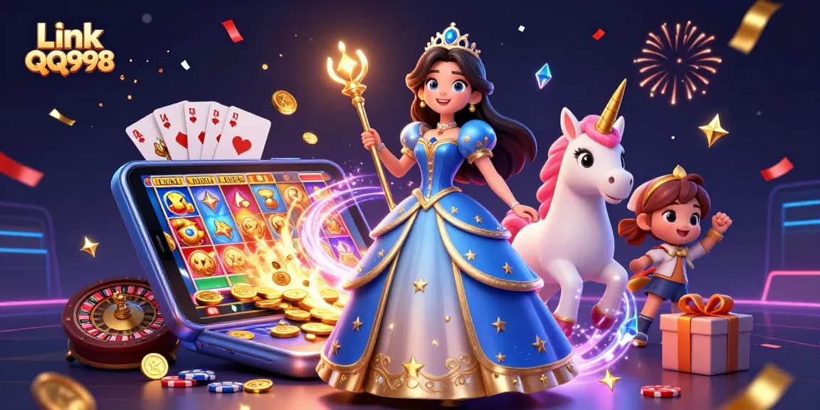 Experience the thrill with Link QQ998 through vibrant slot games and enchanting 3D visuals!