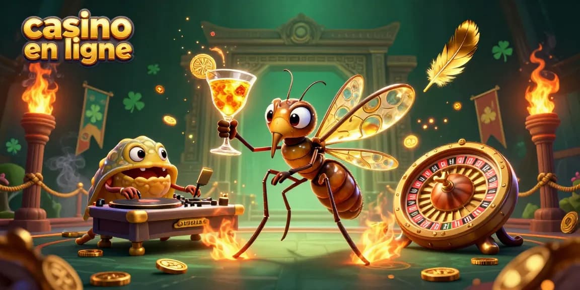 Profitez des jeux au casino en ligne avec une ambiance animée et des personnages 3D uniques.