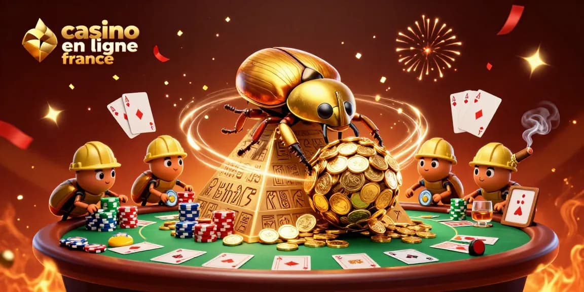Explorez un casino en ligne France unique avec une scène de jeu dynamique et immersive.