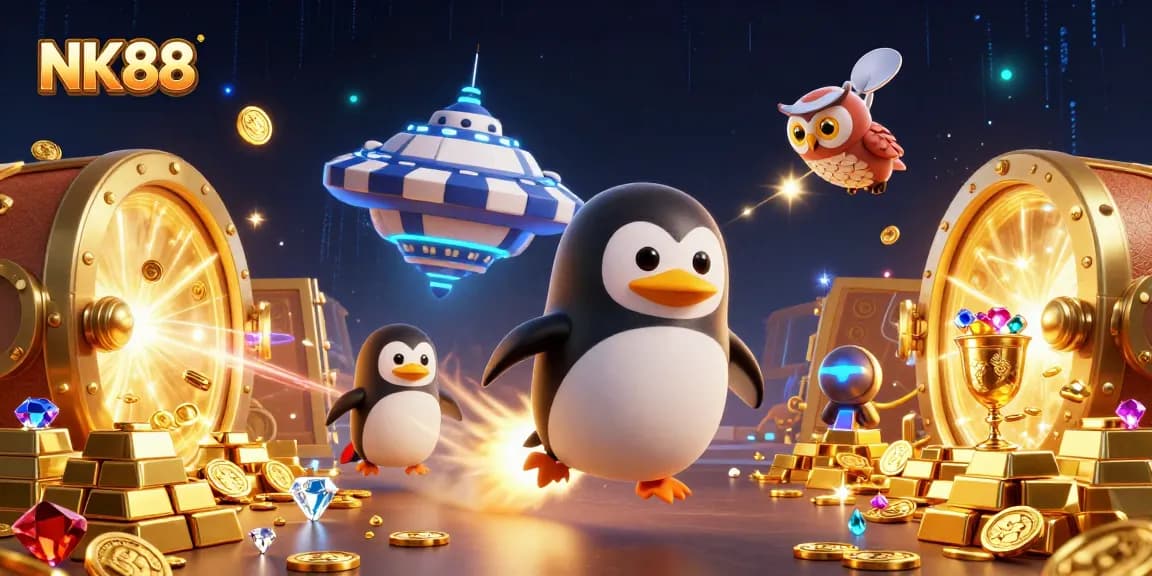 Win big with NK88 by betting in a vibrant cosmic casino filled with treasures.