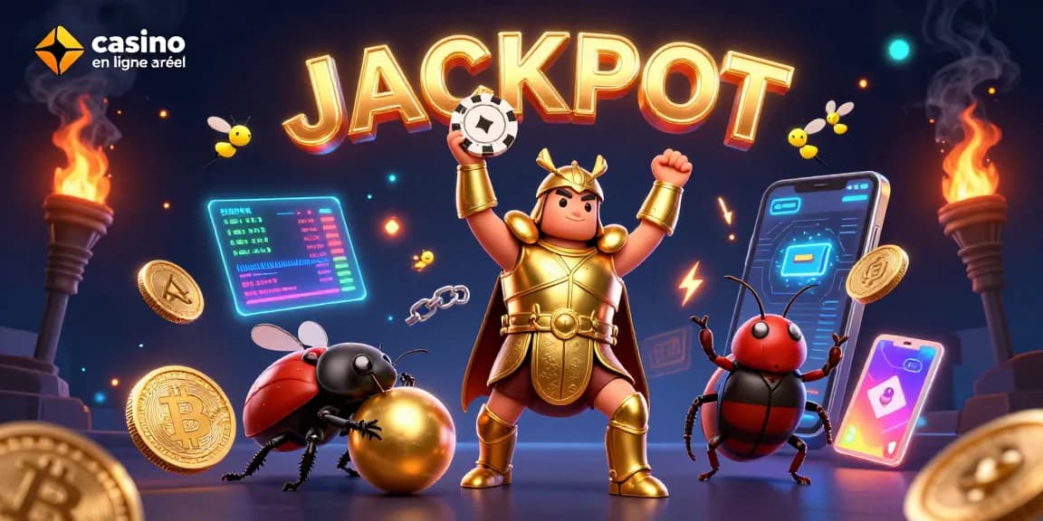 Gagnez avec le casino en ligne argent réel en découvrant des symboles de jackpot éclairés.