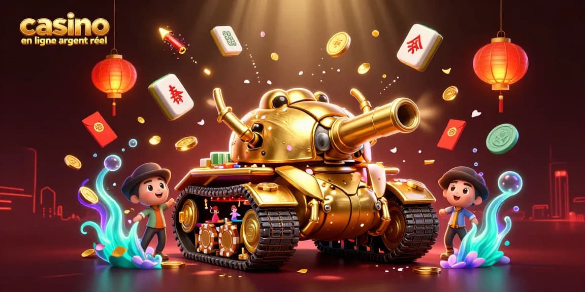 Jouez au casino en ligne argent réel avec une expérience immersive dans une illustration dynamique.