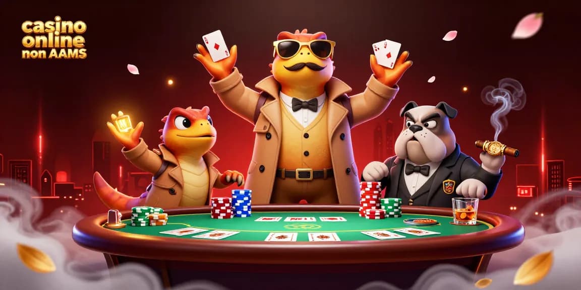 Gioca nei casino online non AAMS con divertenti raptors in un'atmosfera vivace e accattivante.