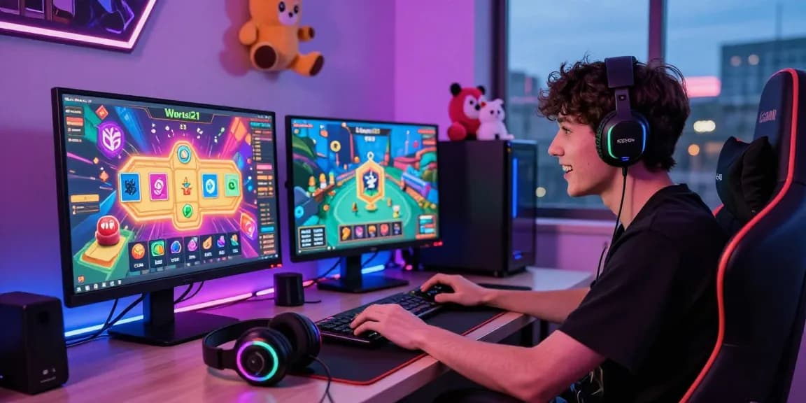 Pengalaman bermain game online WORTEL21 yang mengasyikkan dengan grafis cerah dan perangkat modern.