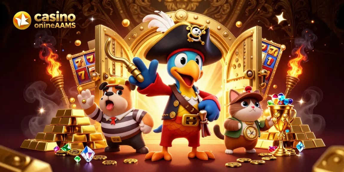 Gioca ai migliori slot nei casino online non AAMS, scopri tesori e bonus incredibili!