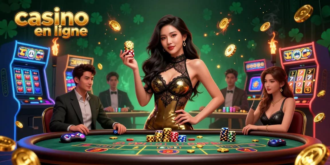 Participez à des expériences de casino en ligne palpitantes avec une action à enjeux élevés et des éléments de jeu vibrants.