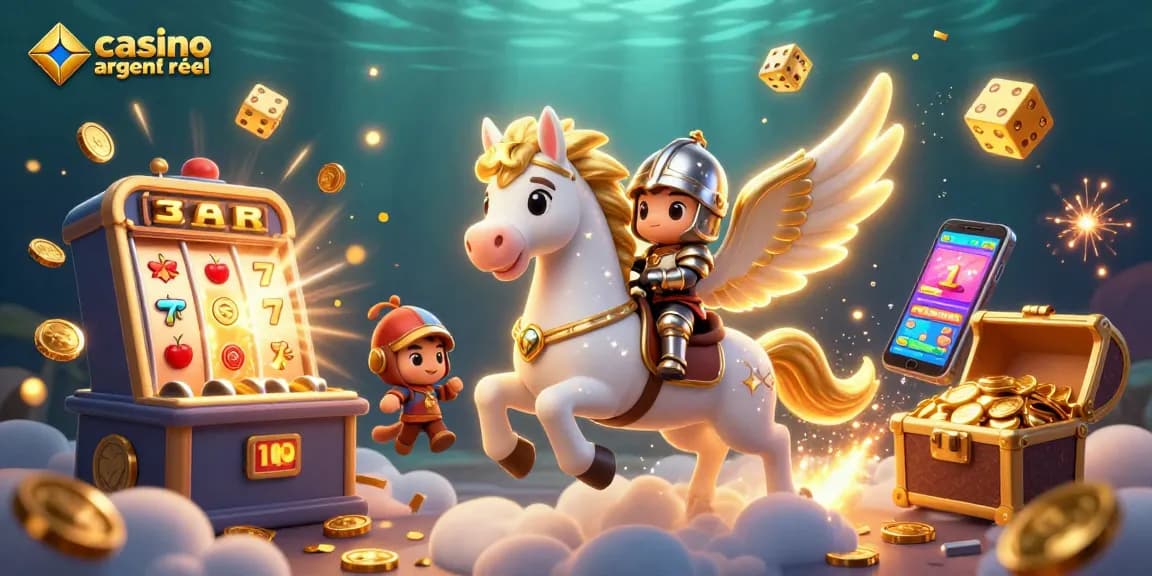 Participez à des jeux de casino en ligne argent réel avec une ambiance festive et colorée.