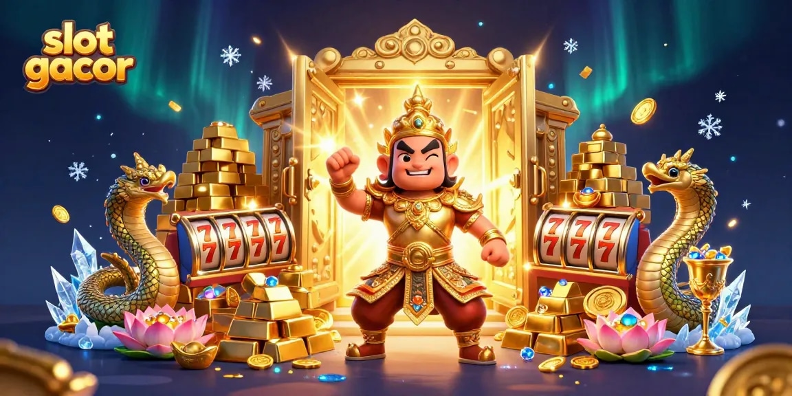 Experience thrilling slot gacor gameplay with vibrant guardians, treasures, and dynamic graphics.