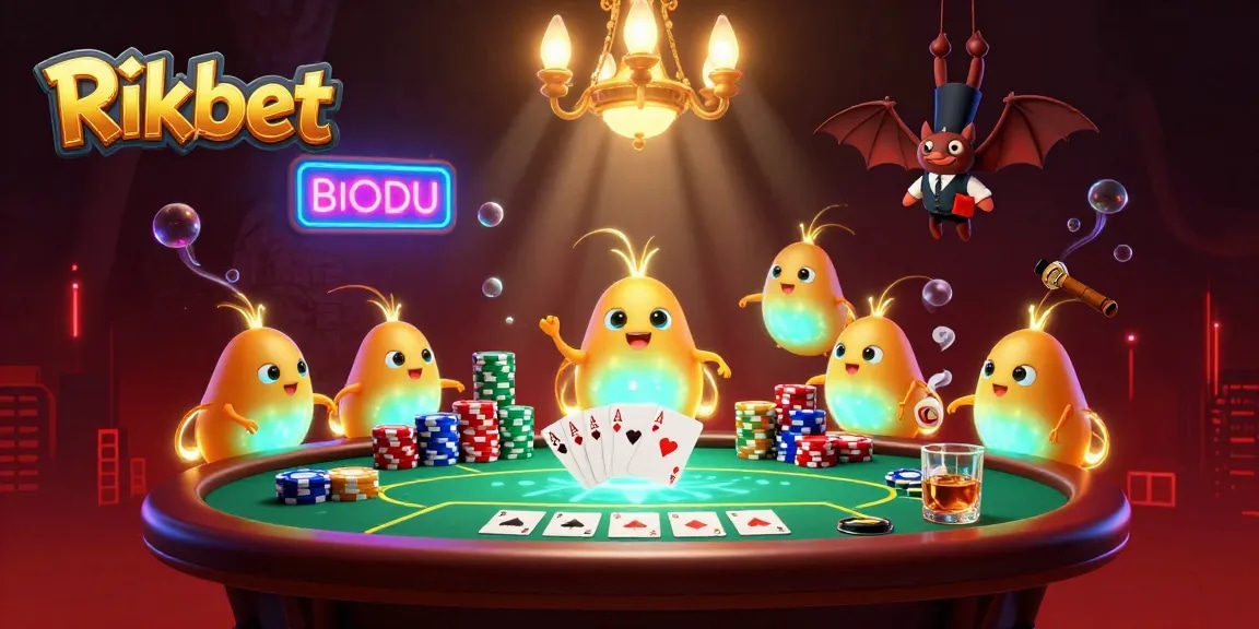 Experience thrilling gameplay at Rikbet with vibrant casino elements and engaging visuals.