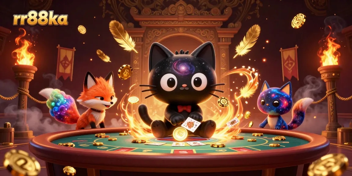 Engage in thrilling gaming at rr88ka with a cosmic casino experience featuring unique characters.