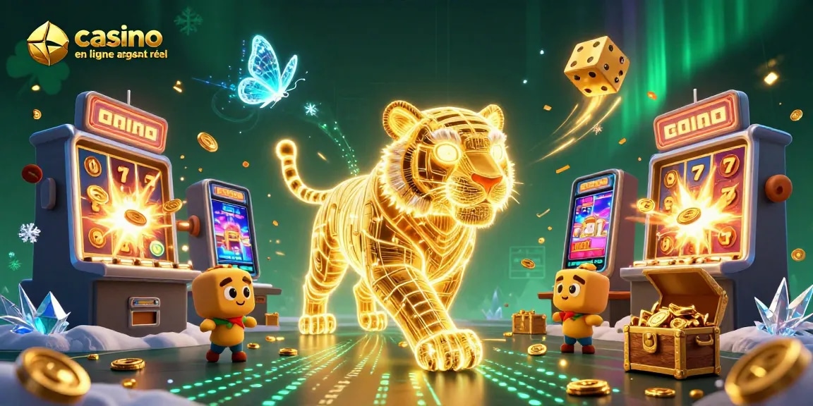 Profitez des sensations du casino en ligne argent réel avec un jackpot explosif de réels et de lumières!
