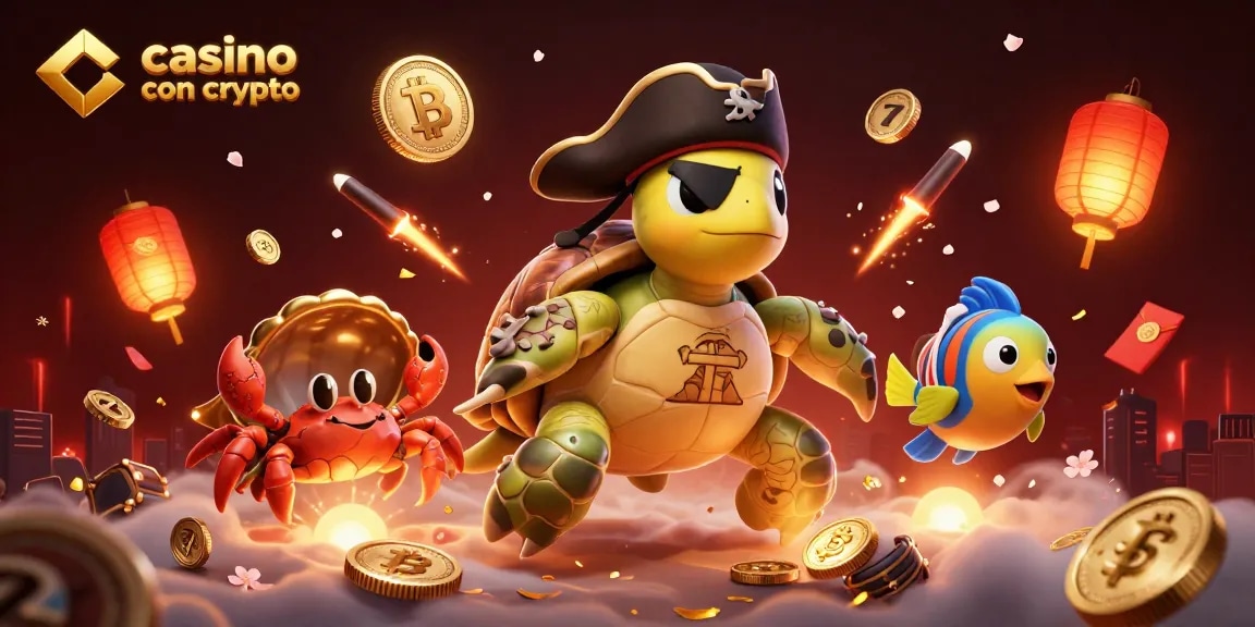 Gioca ai migliori giochi nei casino con crypto, tra simboli e tesori virtuali nel mare