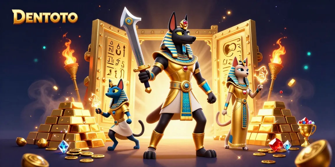 DENTOTO offers exhilarating gameplay with dynamic treasures and ancient warriors at a digital casino.
