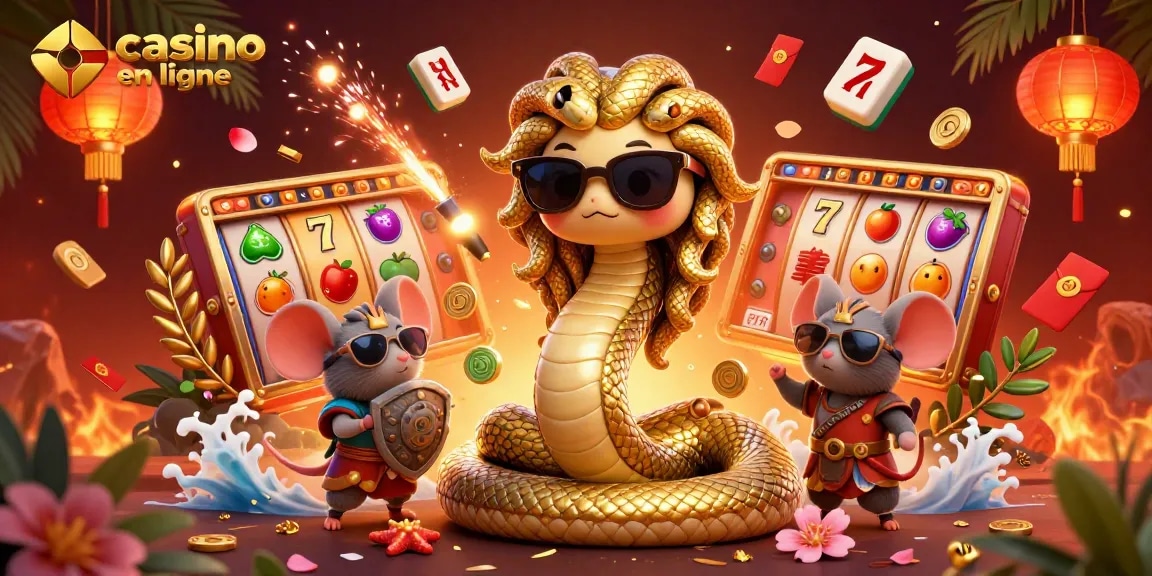 Jouez à des jeux passionnants dans un casino en ligne dynamique avec des personnages vivants et des décorations festives.