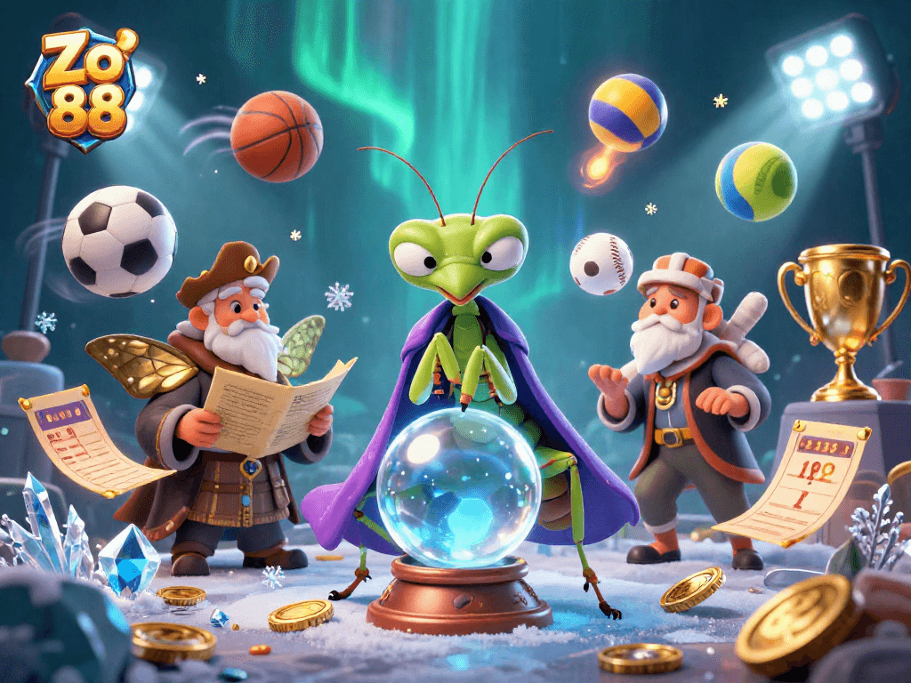 Experience the magic of Zo 88 in a dynamic casino world with engaging characters and vibrant visuals.