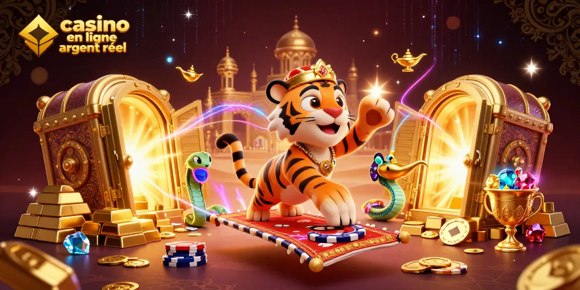 Jouez sur des casinos en ligne argent réel et découvrez des gains incroyables dans cette scène magique.