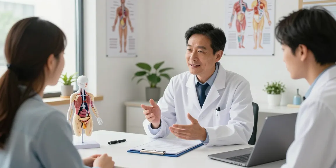 Patient consulting with a urologist in Bhopal, showcasing a professional healthcare environment focused on treatment and care.