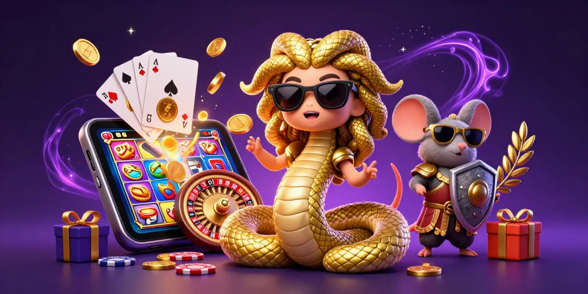 Tham gia 88vbet với Medusa và chuột chiến binh trong thế giới casino sôi động.