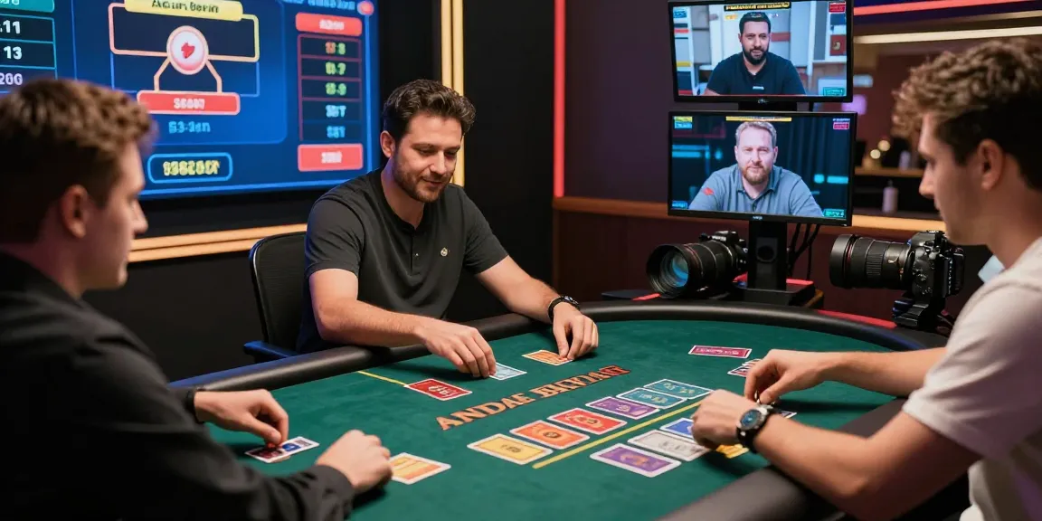 Engaged players enjoying a live Andar Bahar game with real dealers in an exciting online casino environment.