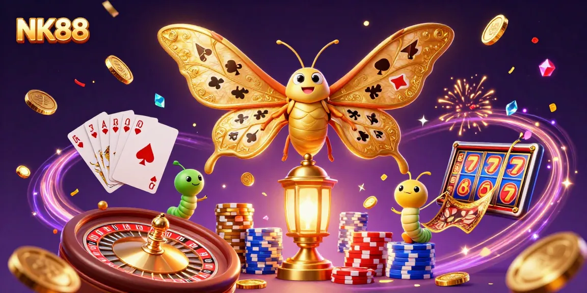 Experience winning thrills at NK88 with a lively casino adventure featuring vibrant characters and dynamic gaming elements