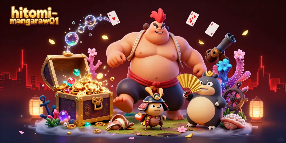 Engage with thrilling action in hitomi-mangaraw01's vibrant gambling universe featuring animated characters and rich visuals.