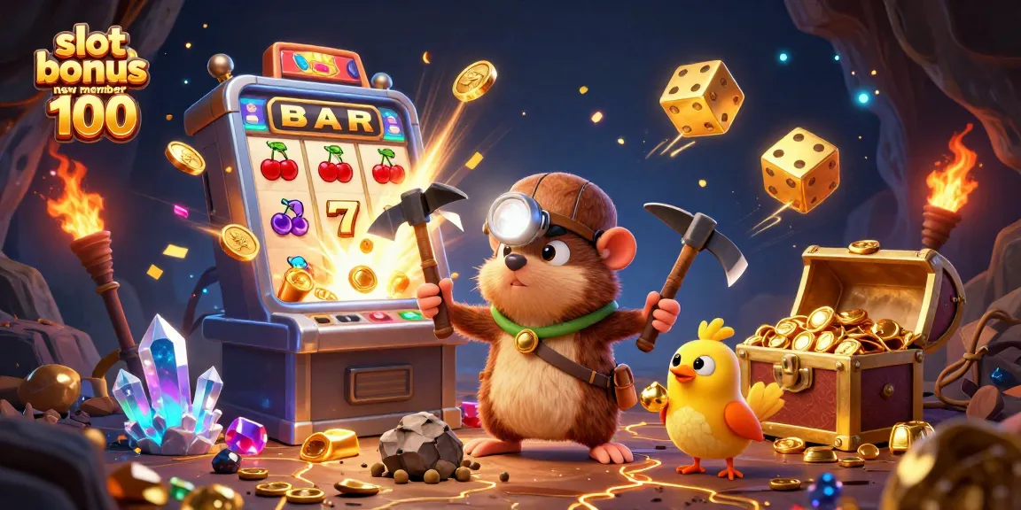 Experience the excitement with the slot bonus new member 100 for new players at online casinos!