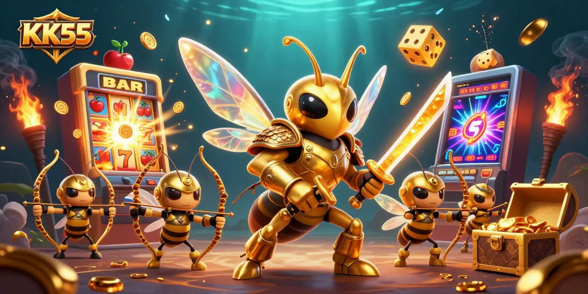 Spin the reels with KK55's vibrant slot game explosion, unveiling dazzling jackpots!