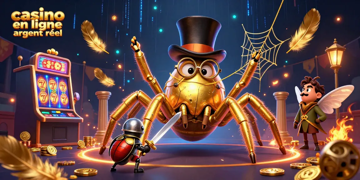 Capturez la magie des jeux au casino en ligne argent réel avec cette illustration colorée et dynamique.