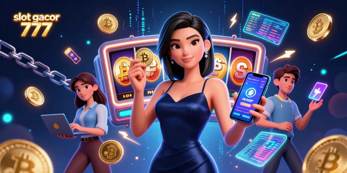 Win big with slot gacor 777 in a vibrant casino scene showcasing dynamic gaming elements.