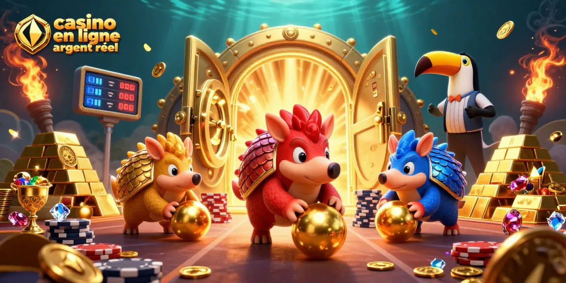 Roulez vers la victoire au casino en ligne argent réel avec ces pangolins épiques !