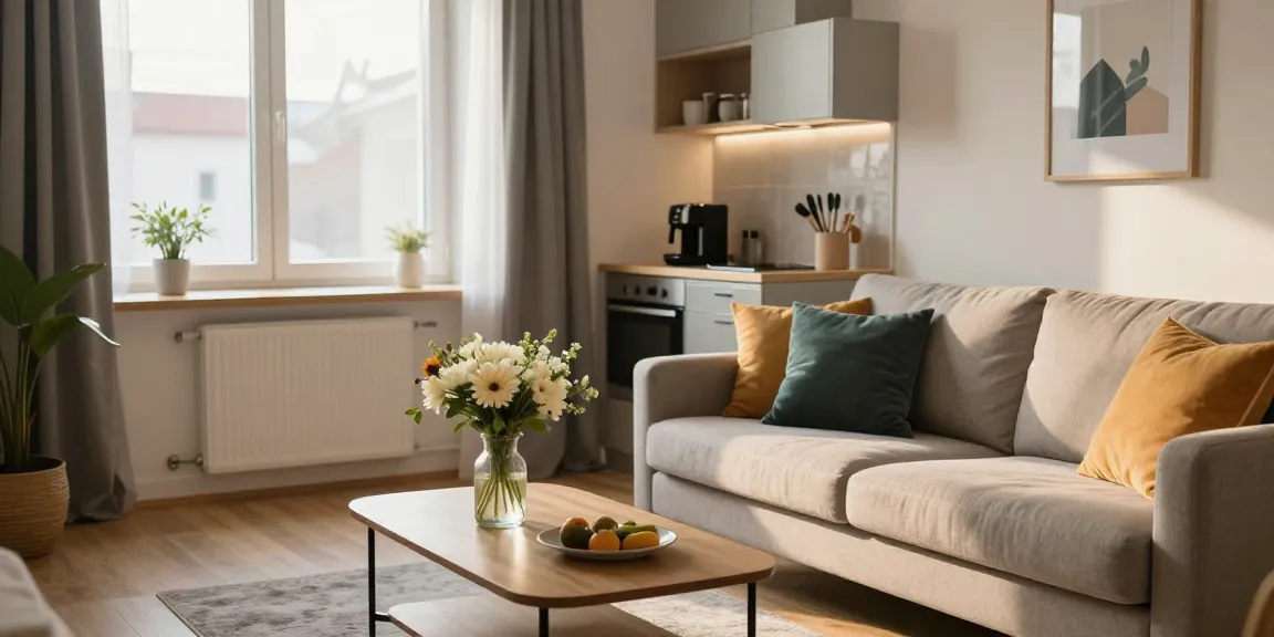 Komfortables Monteurzimmer mieten in Hannover mit modernen Möbeln und gemütlicher Atmosphäre.