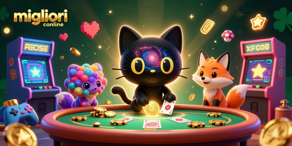 I migliori casino online offrono emozioni con il gatto buco nero e il volpe nebulosa che attraggono gettoni e carte