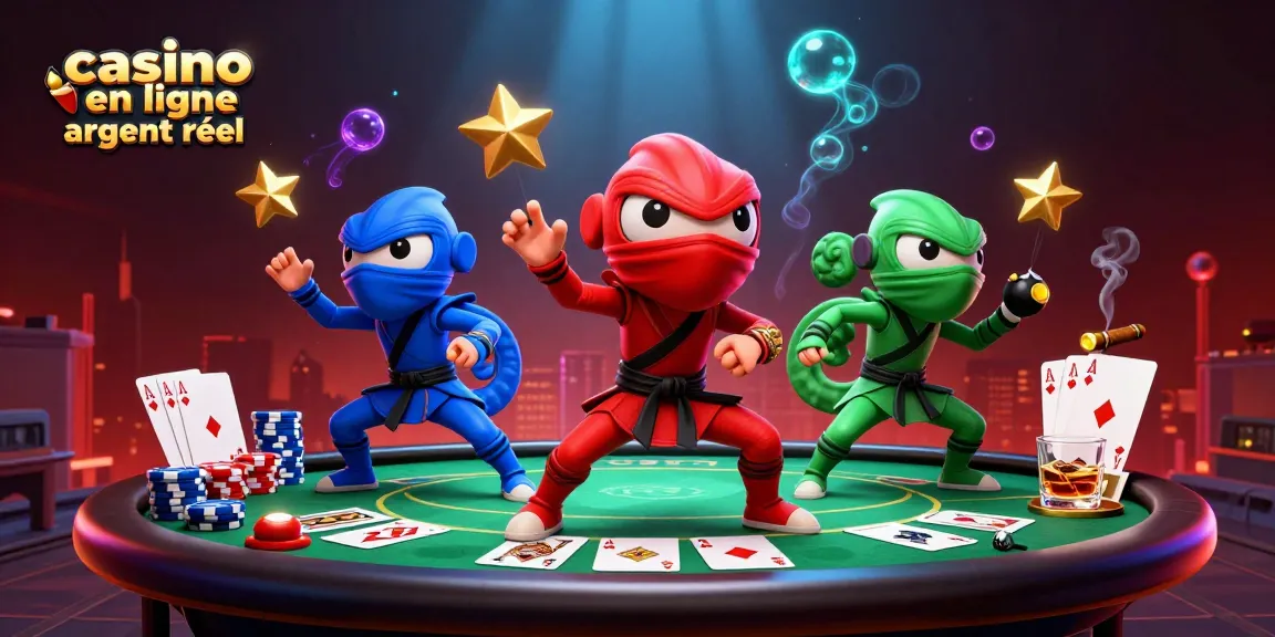 Apprenez les stratégies de jeu sur le casino en ligne argent réel avec cette illustration intrigante.