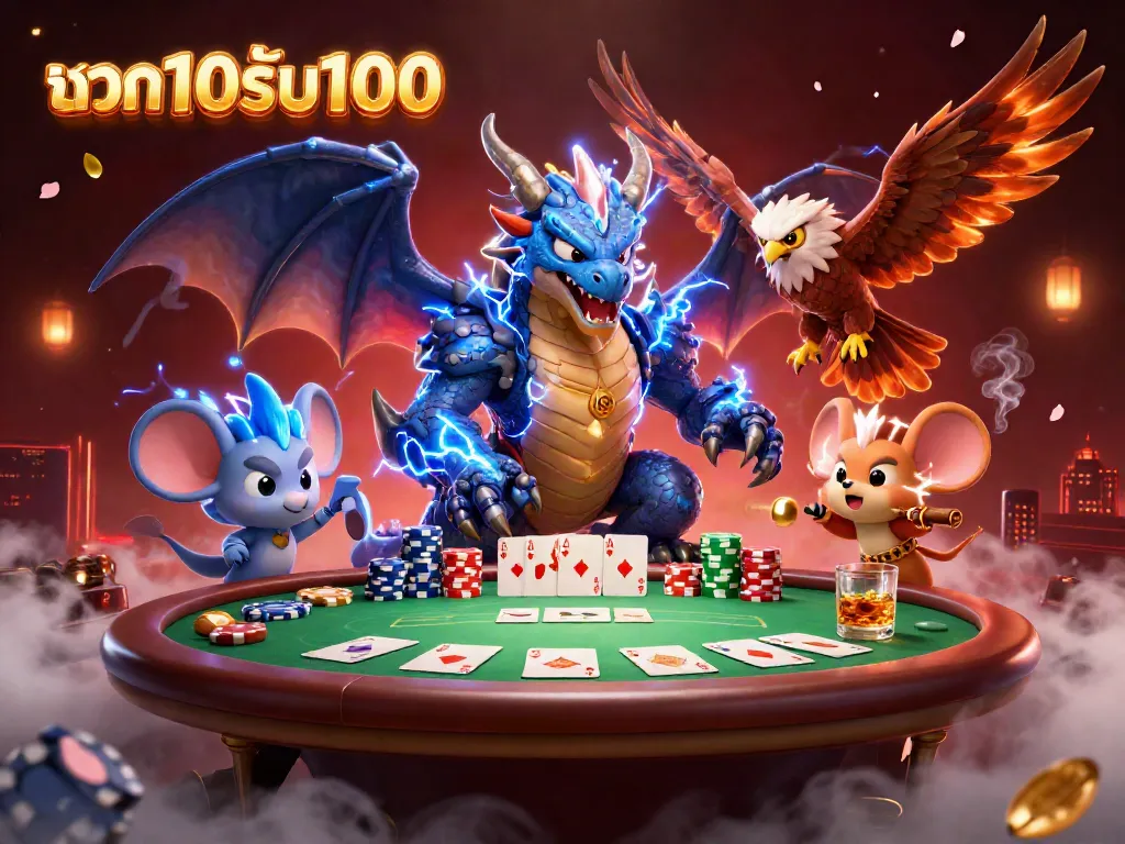 ฝาก10รับ100 แสดงถึงโปรโมชั่นการเล่นเกมคาสิโนที่มีเสน่ห์และโอกาสในการชนะที่น่าสนใจ