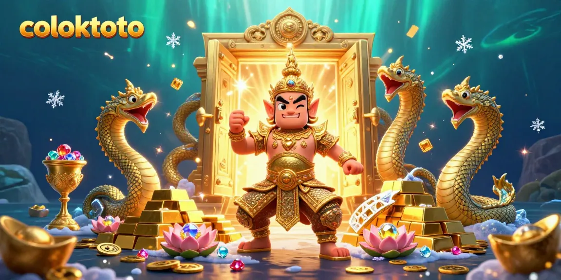 Coloktoto menguji keberuntungan dengan jackpot megah dan pelindung bersenjata di bawah permukaan logam mulia.