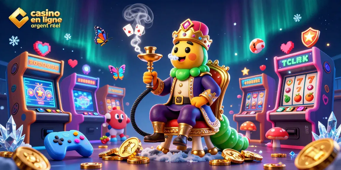 Jouez au casino en ligne argent réel avec des personnages animés dans un décor fantastique.