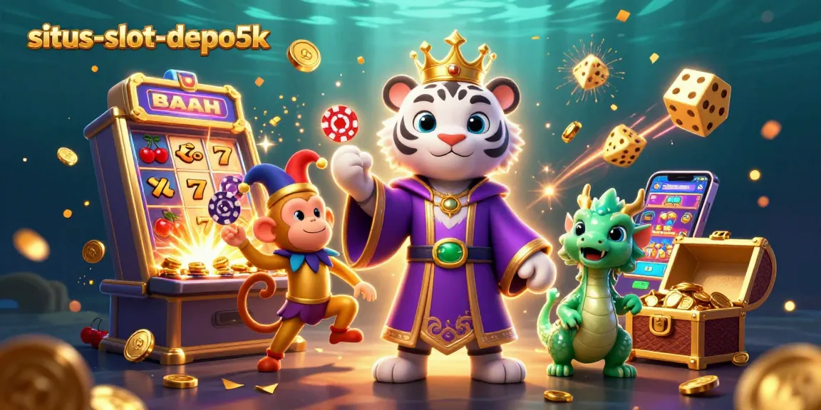 Enjoy thrilling wins at situs-slot-depo5k with vibrant characters and dynamic slot game elements.