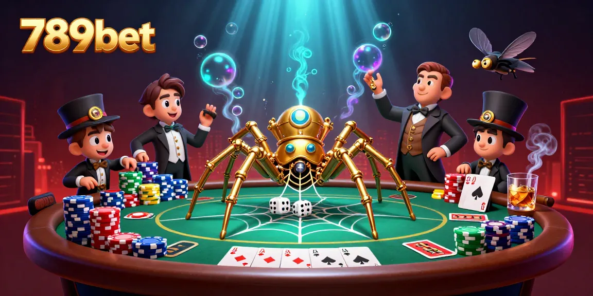 Catch dice in the web of a golden spider as 789bet captivates gamblers with unique casino experiences.