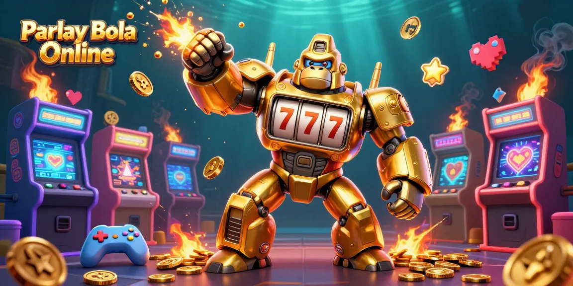 Win big with Parlay Bola Online at the ultimate online betting platform featuring vibrant gaming elements.